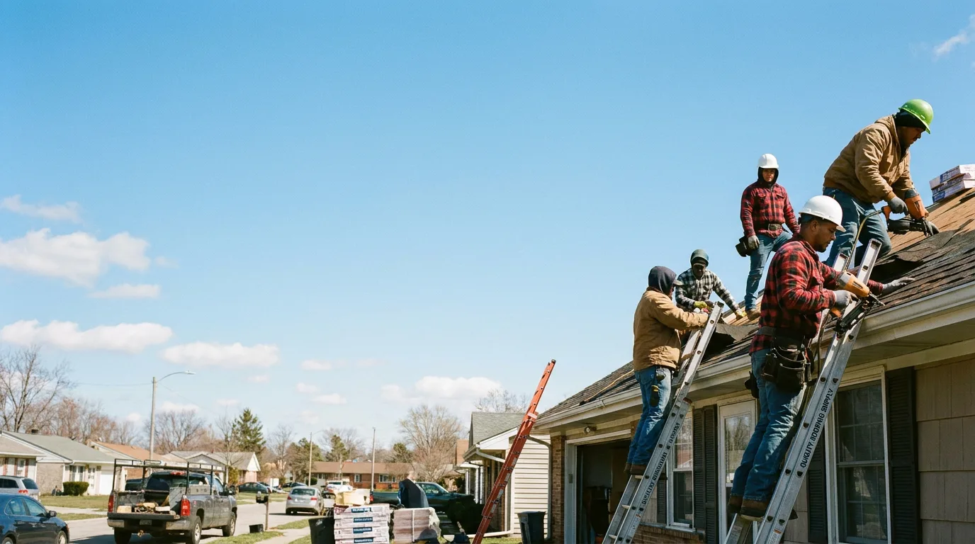 Roofing in Heidrick, KY near me